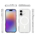 iPhone 17 MagSafe átlátszó szilikon tok
