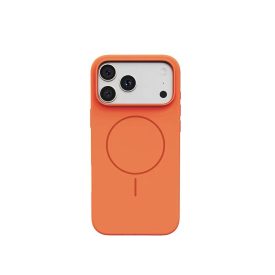 iPhone 17 Pro narancs MagSafe szilikon tok